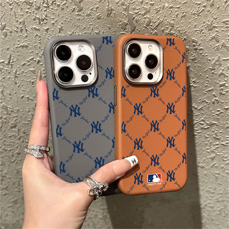 Leather MLB Tide Label Phone CaseFor Infinix Hot 50 Pro Plus Hot 40 Pro 50i 40i 30i Note 40 Smart 9 