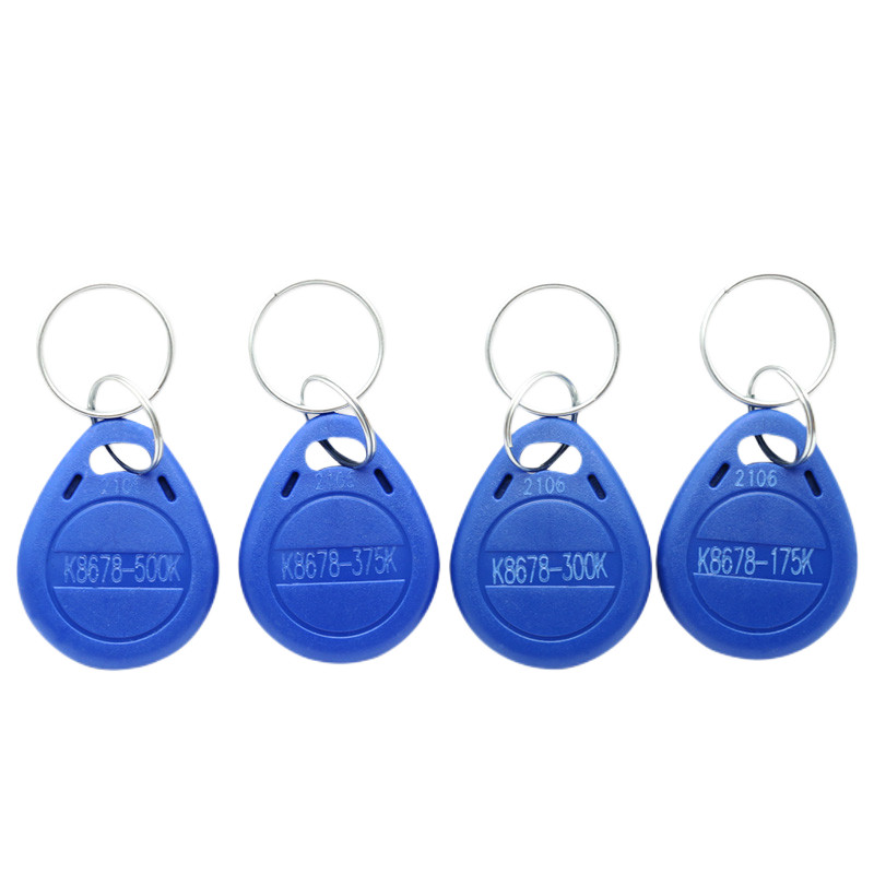 

10Pcs 125khz 175khz 250KHz 300khz 375khz 500khz ID ReWritable Writable RFID Keyfobs Key Token Tag Access Control Card
