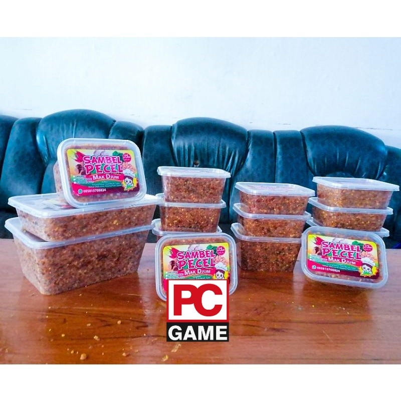 

sambal pecel/sambal kacang 100gr khas desa madiun by makdjum