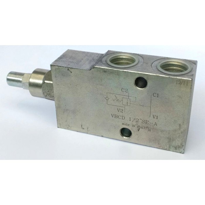 

Hydraulic Counter Balance Single 3/8" Nucleo Type : VBCD 03 SE A