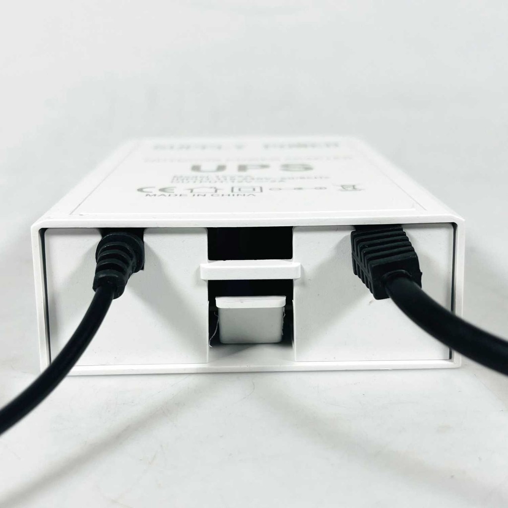 LRSSHOP  AIDEEPEN Mini UPS Power Supply Backup 12V/2A for CCTV Router Alarm - NLX124GT| BISA COD |