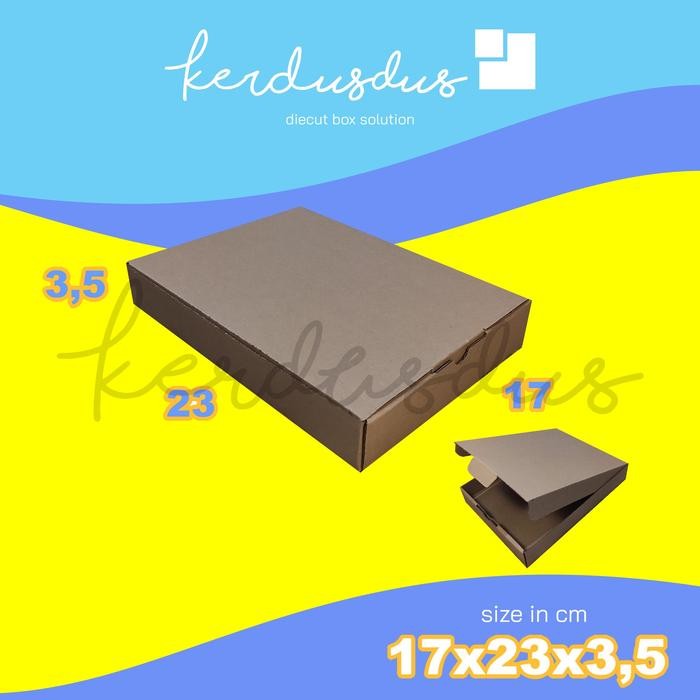 

17x23x3.5 cm kardus carton box diecut pizza kue packing packaging