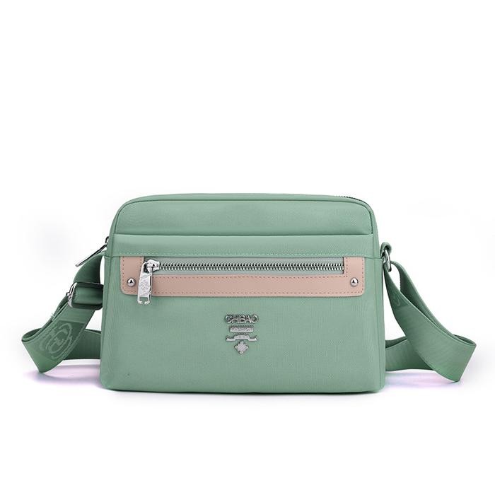 New TAS SELEMPANG WANITA IMPORT CHIBAO 821# - HIJAU MINT