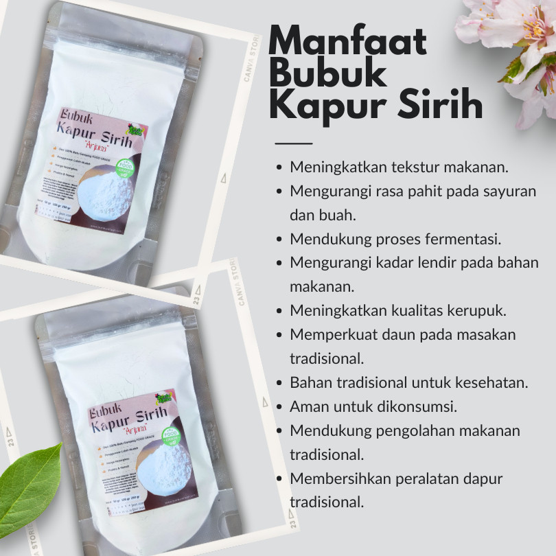 

Kapur Sirih 250 Gram – Kualitas Makanan (Food Grade), Aman & Serbaguna