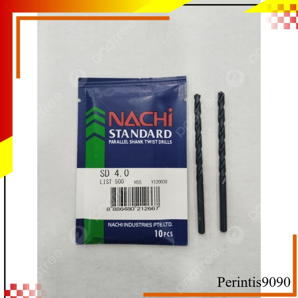 Nachi 4 MM Mata Bor Besi HSS - Nachi Mata Bor Besi HSS 4 MM