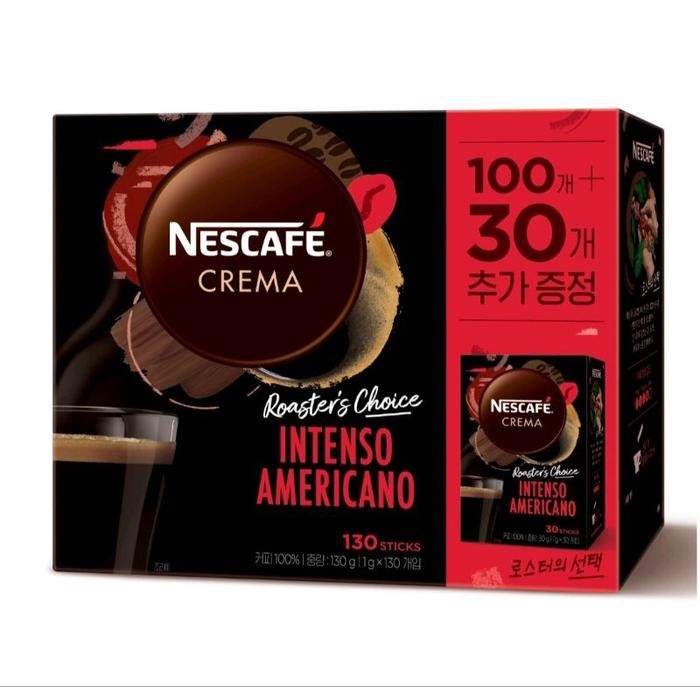 

[10 Pcs] Nescafe Crema Americano Intenso/ Kopi Sachet Premium Korea - CremaIntensoAme