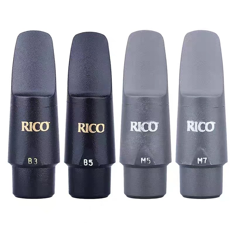 RICO Bb Clarinet Alto Tenor Soprano Sax Mouthpiece B5 M5 M7