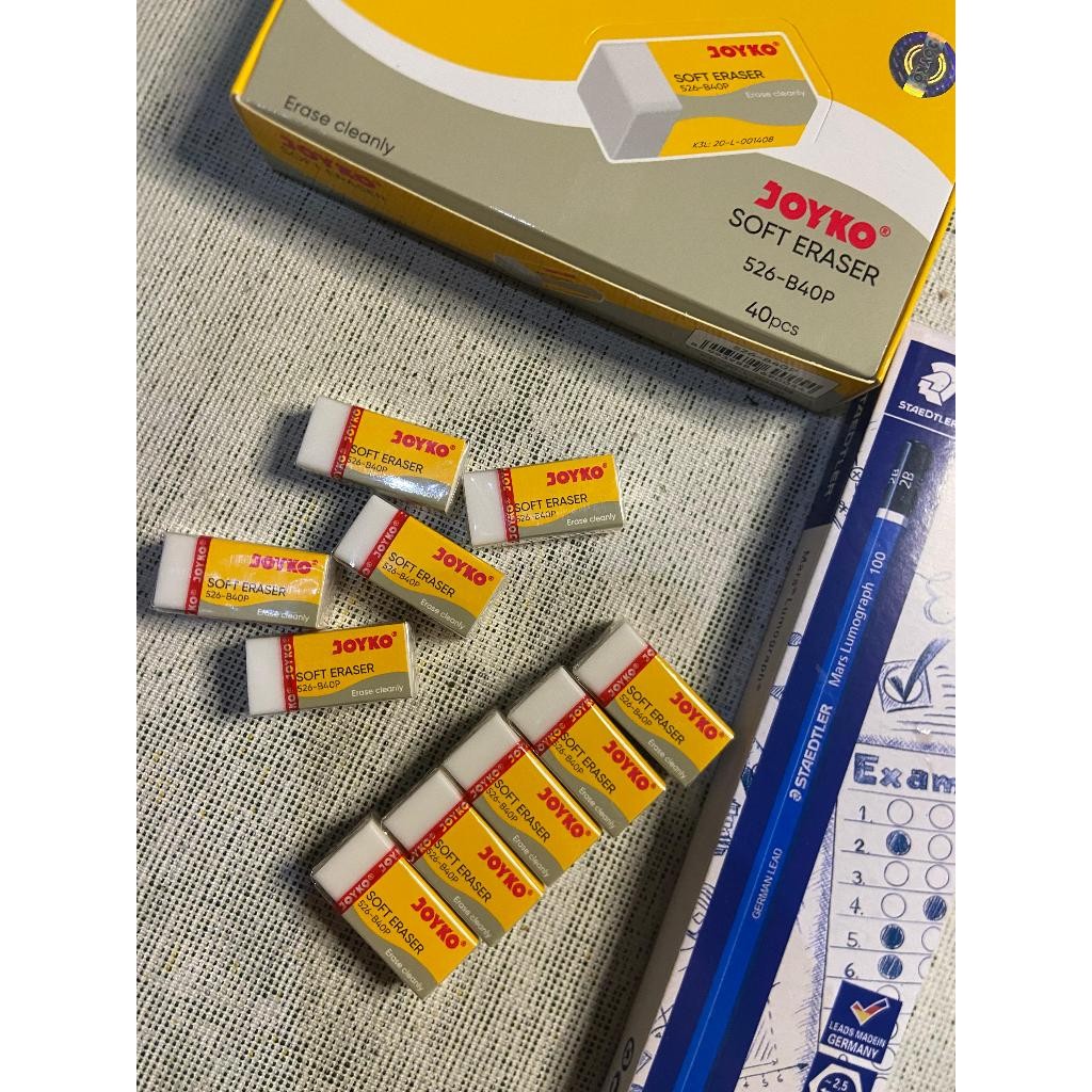 

Paket Hemat Perlengkapan Sekolah PENSIL STEADTLER 1 PACK [ 12PCS] + PENGHAPUS JOYKO 10 PCS TERmurah