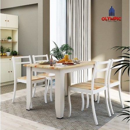Olympic Dinning Table / Meja Makan  4 Kursi / DTM ALMA