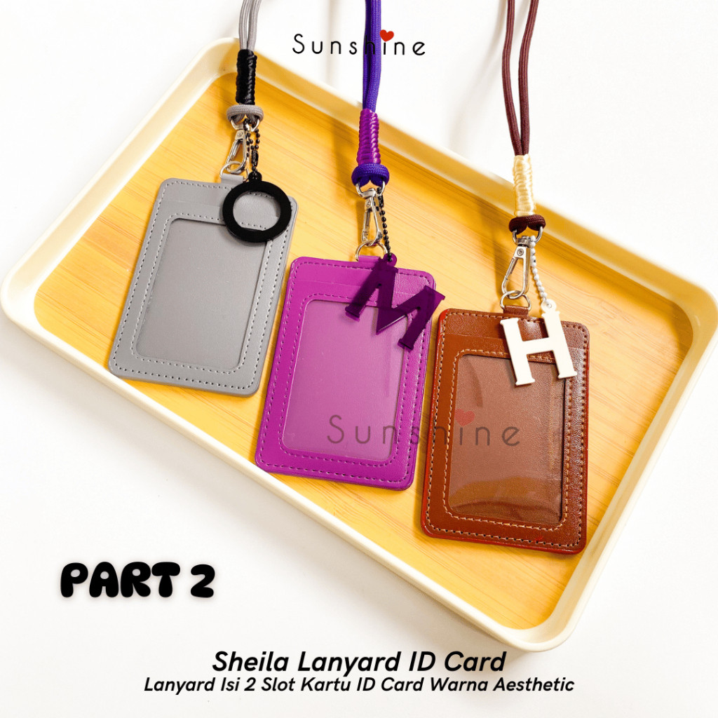 

Sale Sunshinelove - Sheila Lanyard Name Tag ID Card Holder Paracord Aesthetic Bisa Pilih Huruf - Part 2 Terlaris