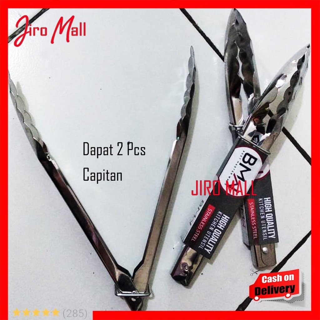 FLASH SALE  2Pcs Alat Jepitan kue 9 inch/Capitan kue/Penjepit Capit Jepit Makan Makanan Gorengan / P