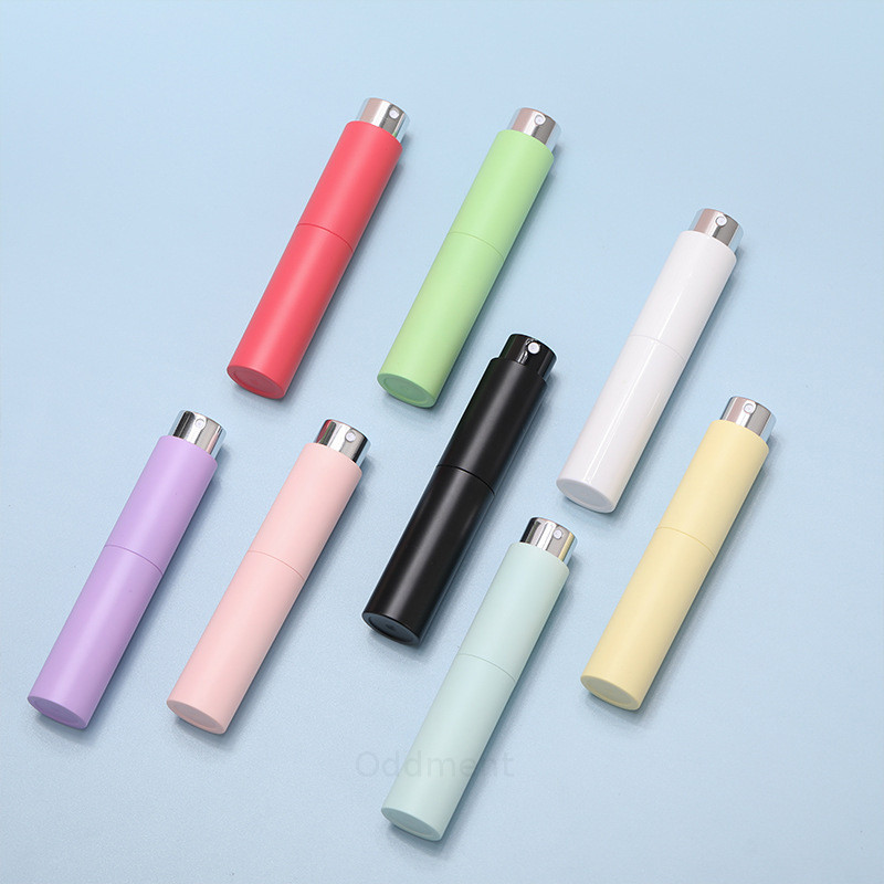 Botol Semprot Perjalanan Portabel Botol Parfum Warna Macaron Split  Botol Semprot Teleskopik Rotary