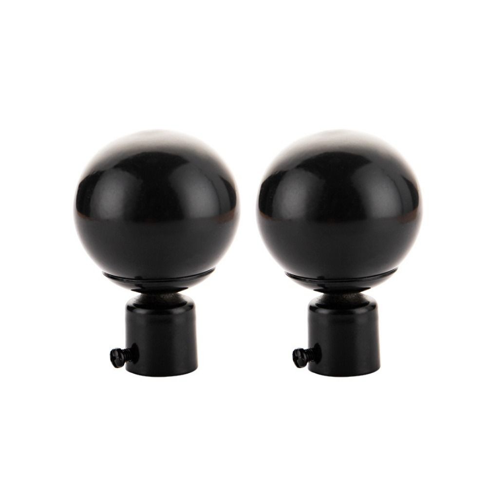 

Durable 22/28mm Hollow Out Round Household Curtain Rods Ends Caps Roman Rod Head Curtain Rods Head Curtain Accessories