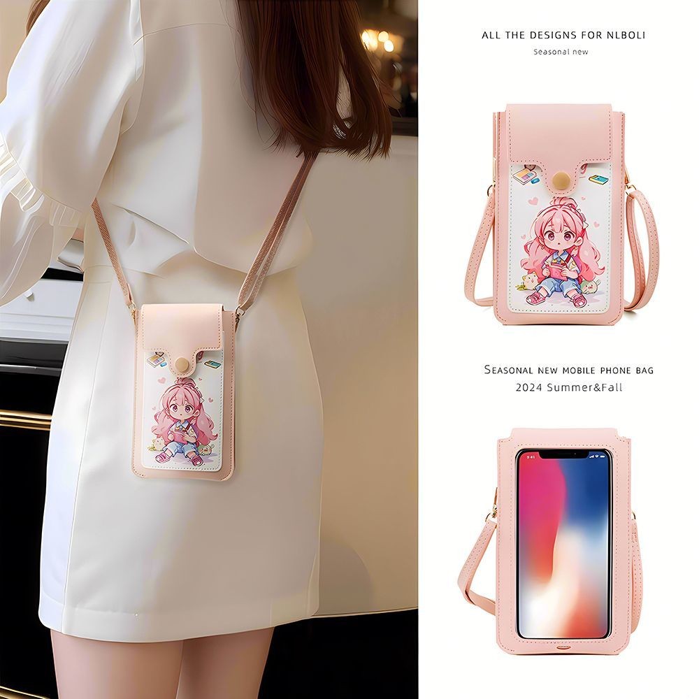 Cute Women's Phone Bag Small Crossbody Bag Sweet Girl Phone Bag Crossbody Bag