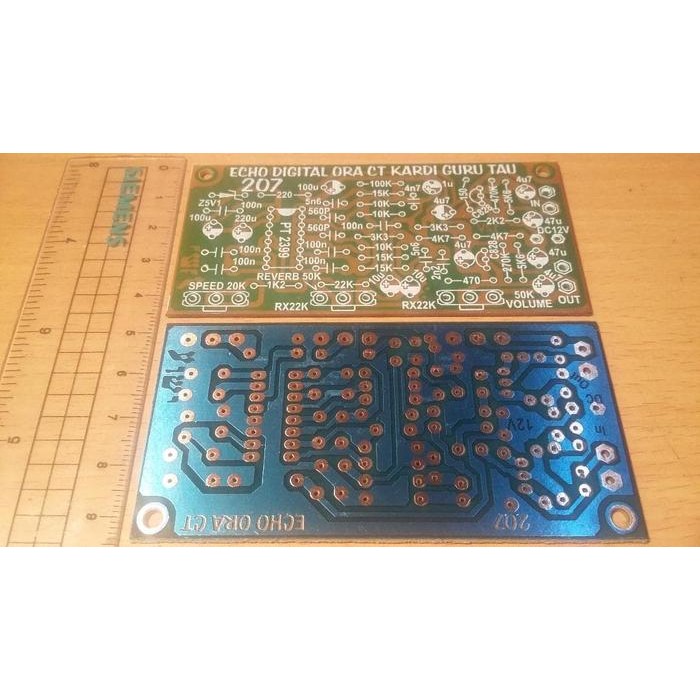 Part PCB DIGITAL ECHO REPEATER PT2399 12V DC
