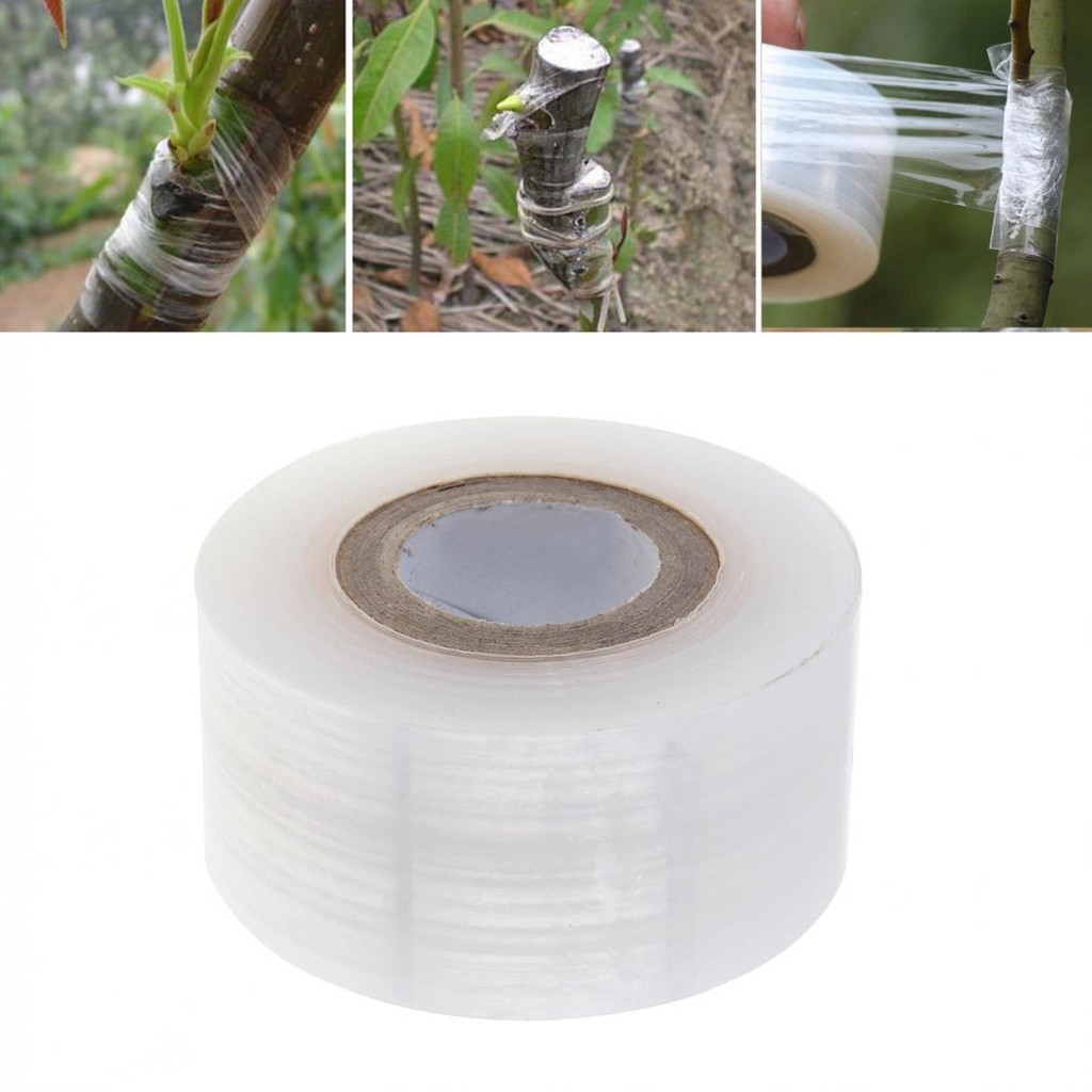 3CM Transparent Stretchable Grafting Tape Gardening Tape Fruit Tree Grafting Tool Garden Bind Tape G