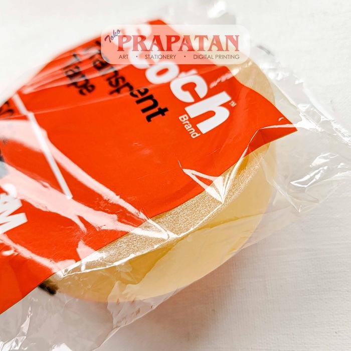 

Scotch Transparent Tape 500 24mm | Isolasi Bening | Selotip
