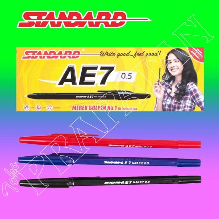 

Pulpen Standard AE7 / Ball Point - Hitam