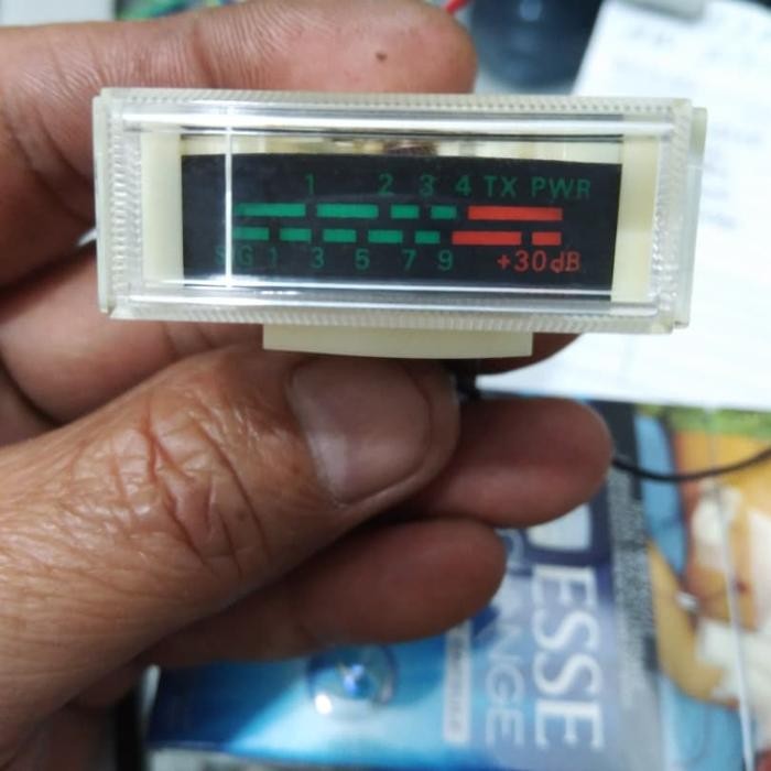 (BACA DESKRIPSI) vu meter signal cb power rf radio analog bitx ssb transceiver