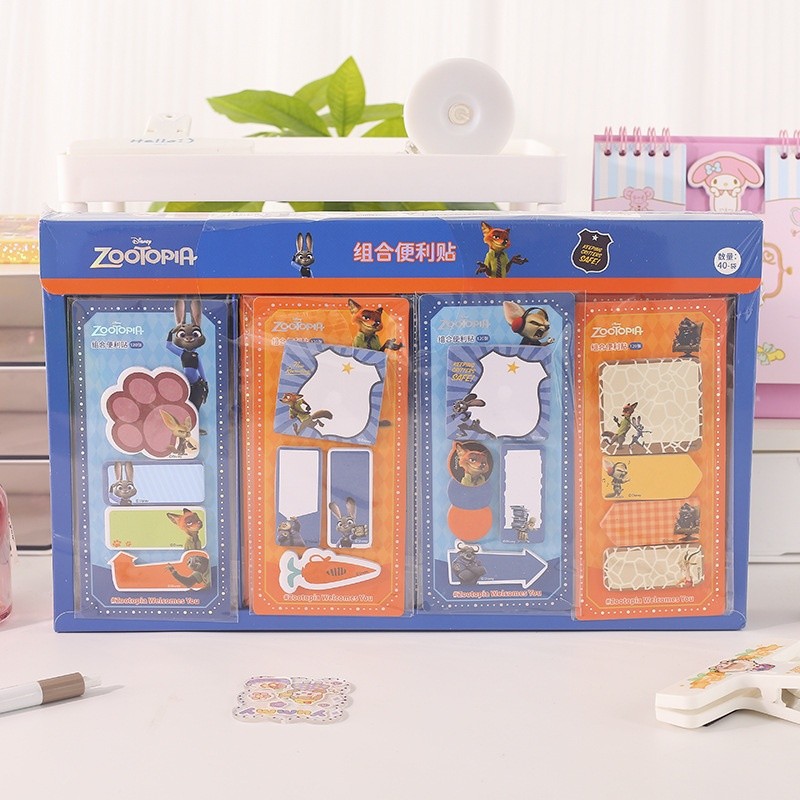 

24pcs/lot Cartoon Zootopia‌ Memo Pad Sticky Note Creative N Times Stationery Label Notepad Bookmark Post School Supplies