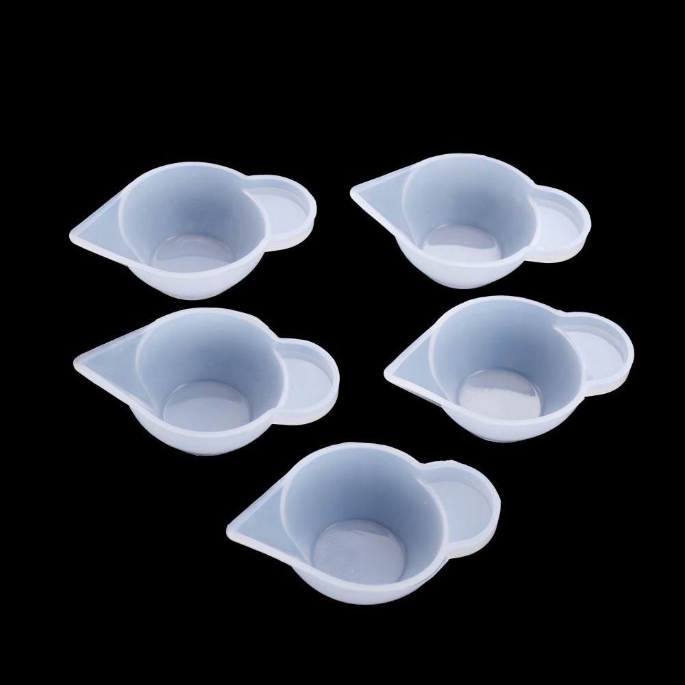 

5Pcs/Lot 10ml Dispensing Silicone Cups Tools Resin Tool for DIY UV Epoxy Resin Crafts Jewelry Making Accessories Easy To Peel