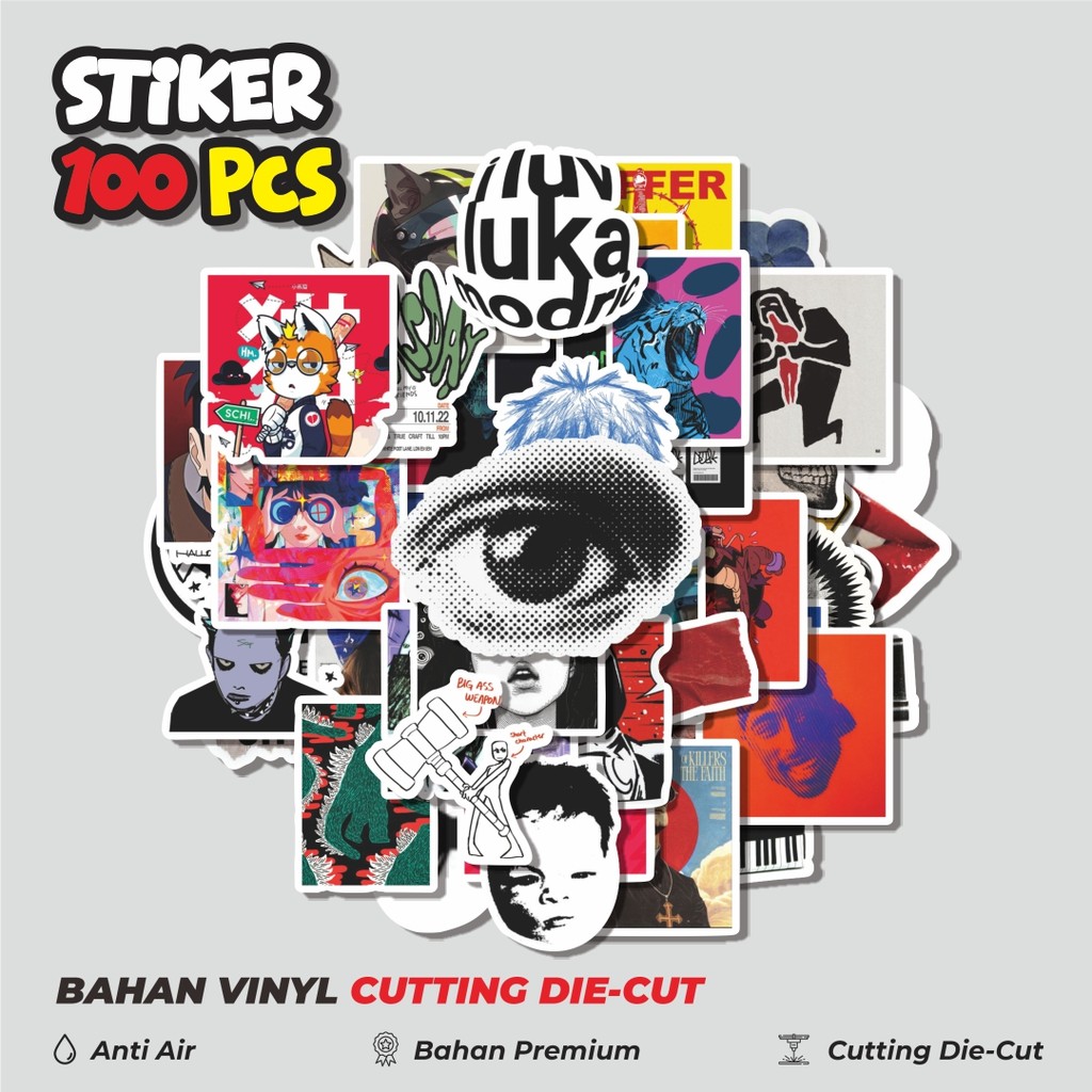 

Terbaru! 50 pcs Stiker Random V8 Dekorasi Lucu Kreatif untuk Notebook, Skateboard, HP