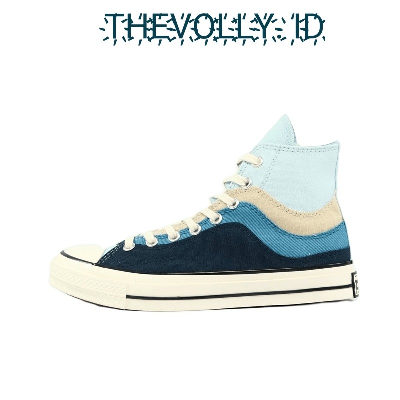 Sepatu Converse Chuck Taylor All Star 70s High The Great Outdoor Chambray Blue Egret BNIB Original /