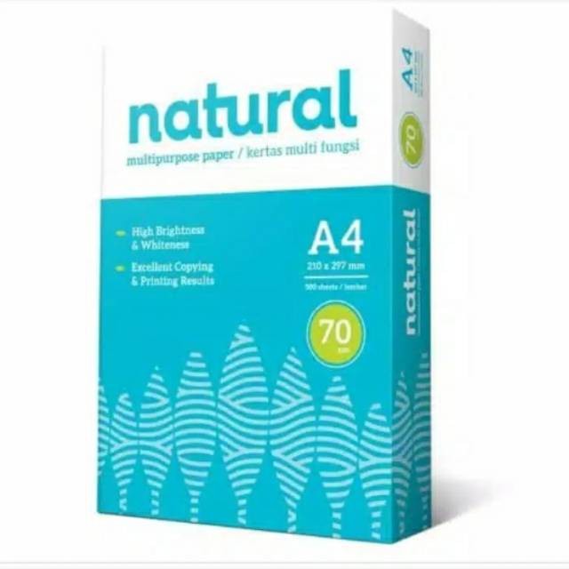 

[SDW] pekanbaru/KERTAS NATURAL A4 70GSM