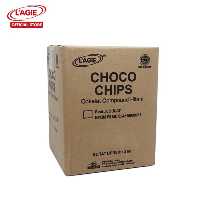 

Promo Lagie Coklat Choco Chips Kiloan Bulat Hitam 3kg