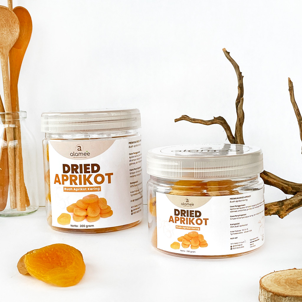 

ALAMEE Apricot Kering Buah Aprikot Dried Fruit Cemilan