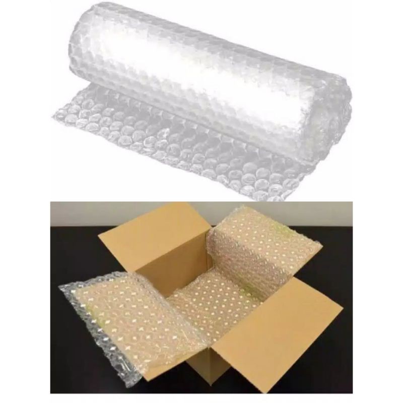 

Tambahan Packing bubble wrap Kardus