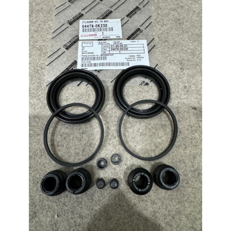 karet caliper kit innova inova reborn karet rem cakram innova inova reborn type asli