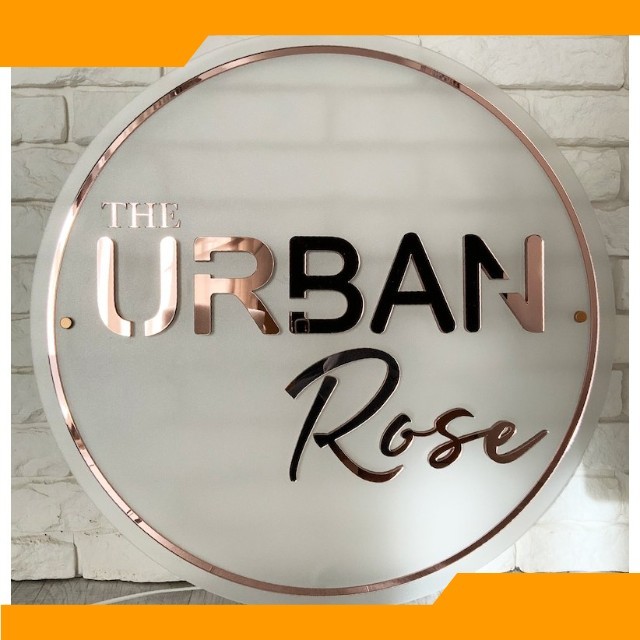 Papan Nama Akrilik Mirror Papan Usaha Akrilik | Papan Pengumuman | Papan Nomor Usaha