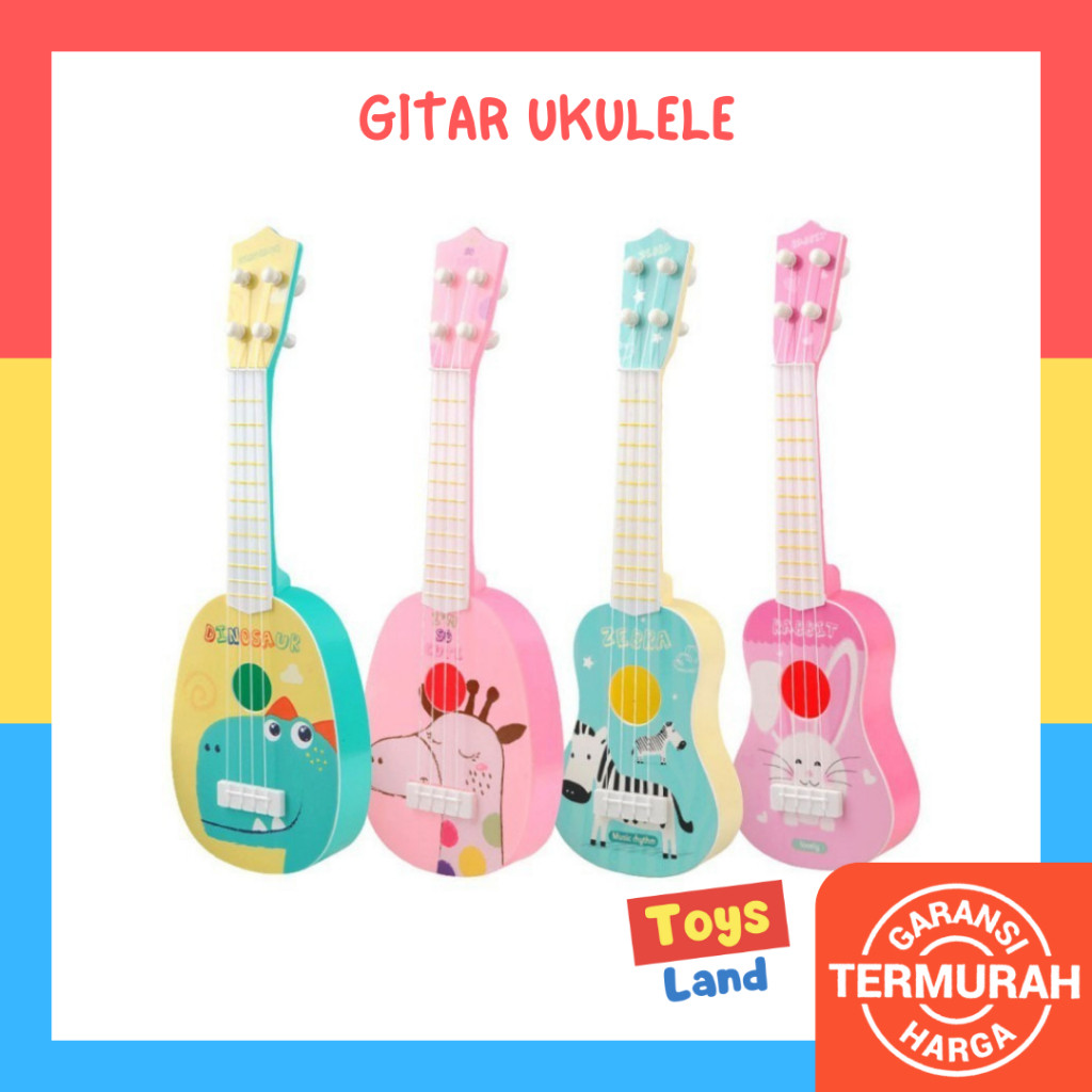 Mainan Gitar Ukulele Anak Mainan Anak Mainan Musik Anak Mainan Gitar Anak Gitar Kecil Anak