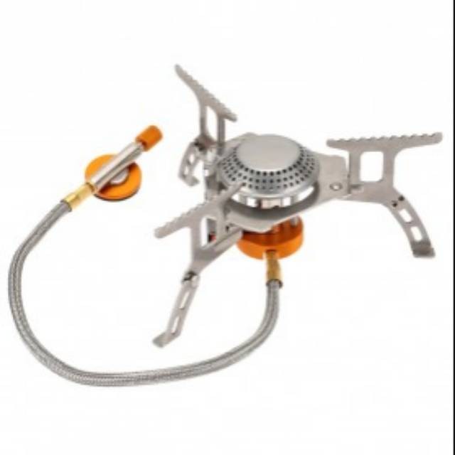 Kompor Lipat Portabel Camping Stove - WSS-201 - Silver