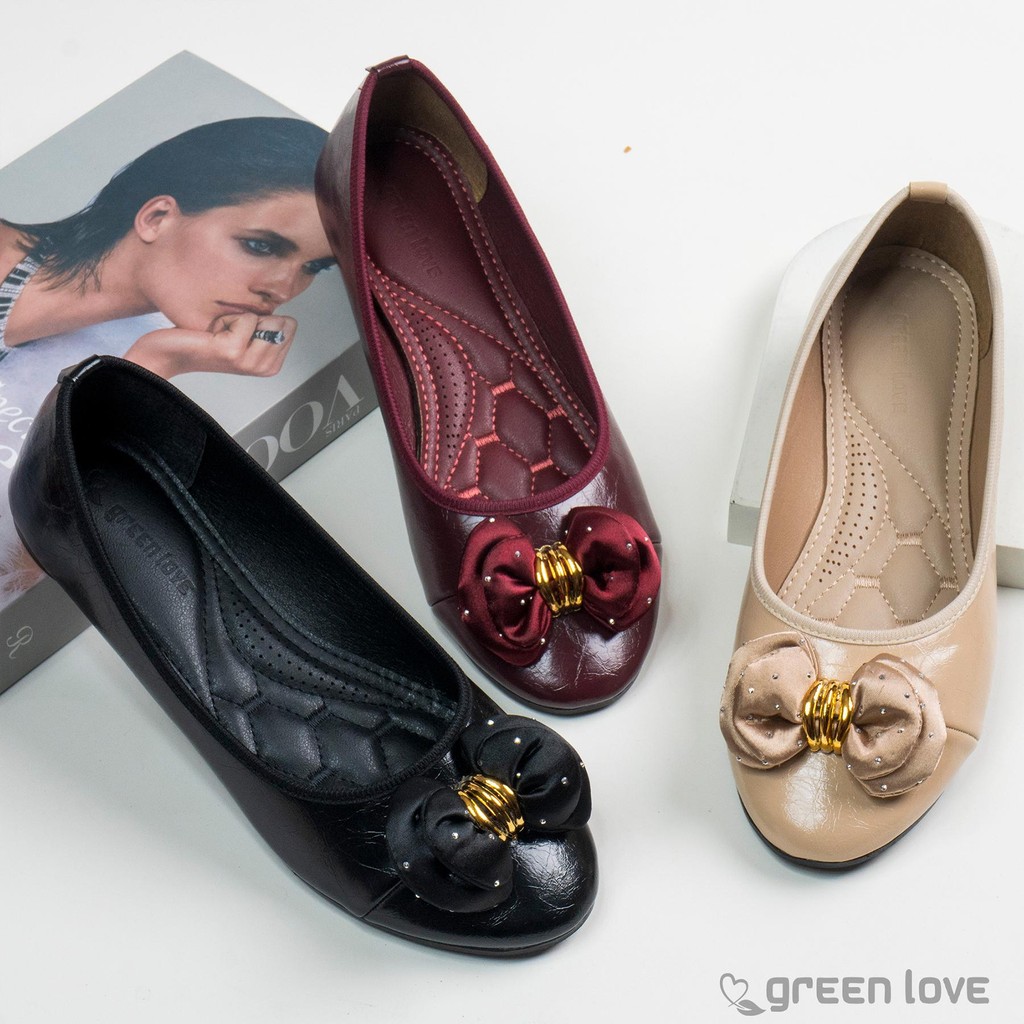Green Love Sepatu Flatshoes Wanita ADELIA