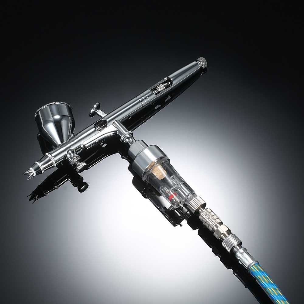 

LEONAARSM Nasedal Airbrush Spray Gun Set Dual Action Tattoo Nail Art Painting - NT-180K-3