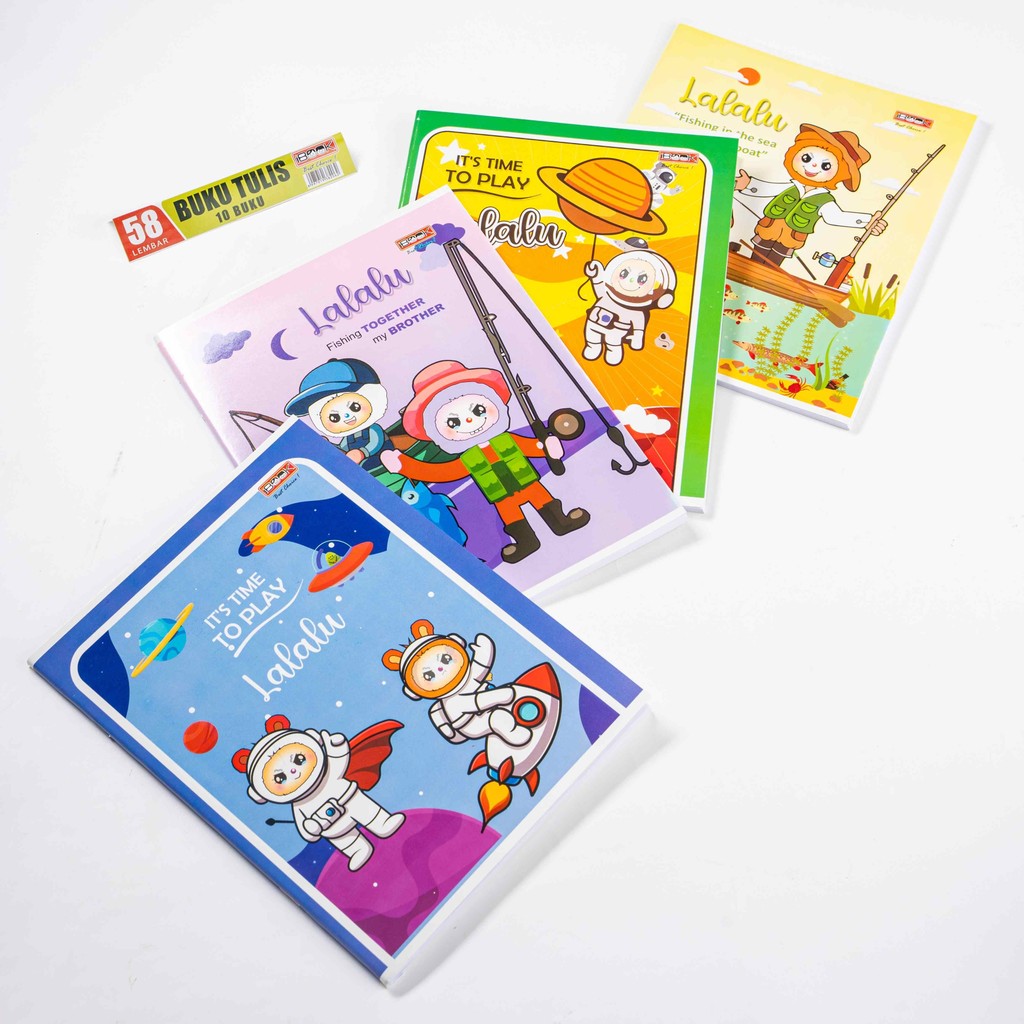 

Buku Tulis iBook isi 58Lbr @ 10 Pcs
