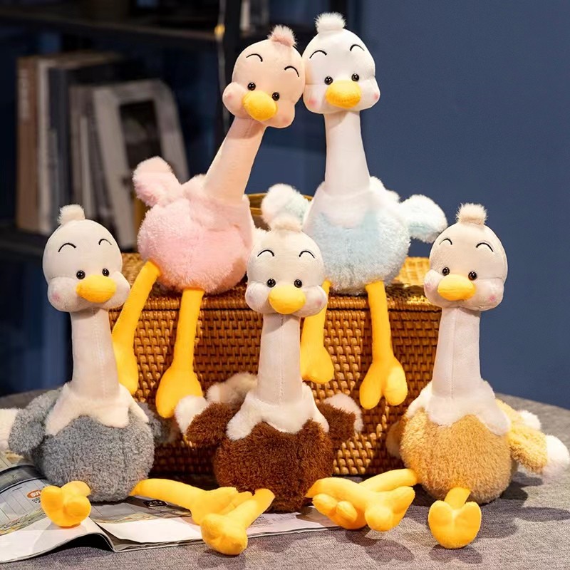 Ostrich swan cute plush toy stuffed animals stuffed pillow ostrich swan doll boy girl child birthday