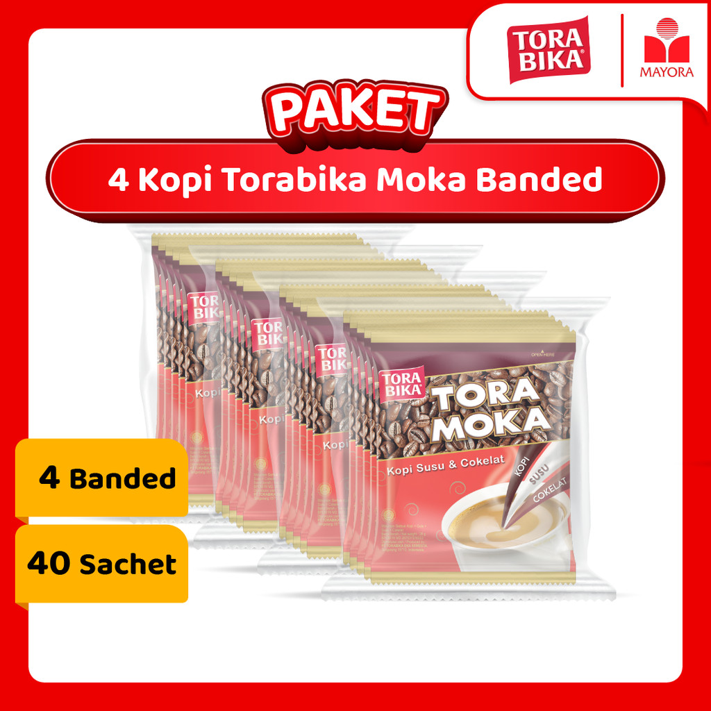 

Paket 4 Kopi Torabika Moka Banded
