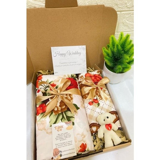 Hampers Sprei / Hampers Wedding / Kado Pernikahan / Hampers Pernikahan / Kado Ulang Tahun