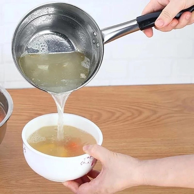 Panci Gagang Warna / Panci Stainless Gagang Serbaguna Termurah