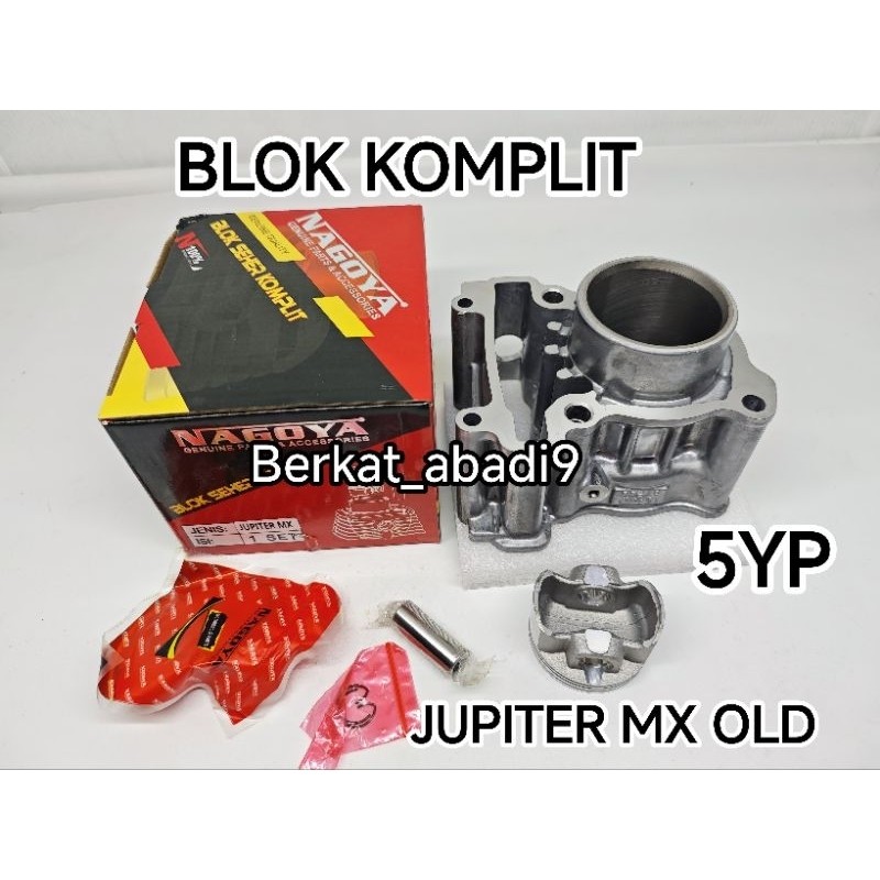 Cylinder block blok komplit assy Jupiter mx old 5YP
