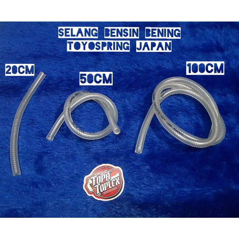 selang bensin transfaran selang bensin bening TOYOSPRING made in japan