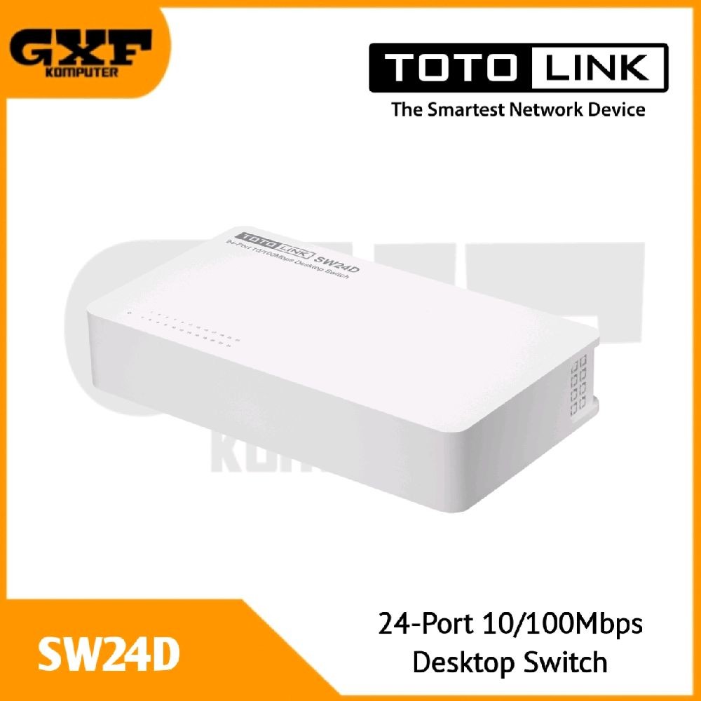 TOTOLINK SW24D 24-Port 10/100Mbps Desktop Switch