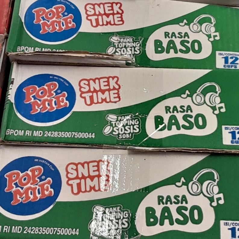 

Pop Mie Mini Mie Instan Cup Per 2 Dus Rasa Baso 38gr ( 2dus x 12pcs )