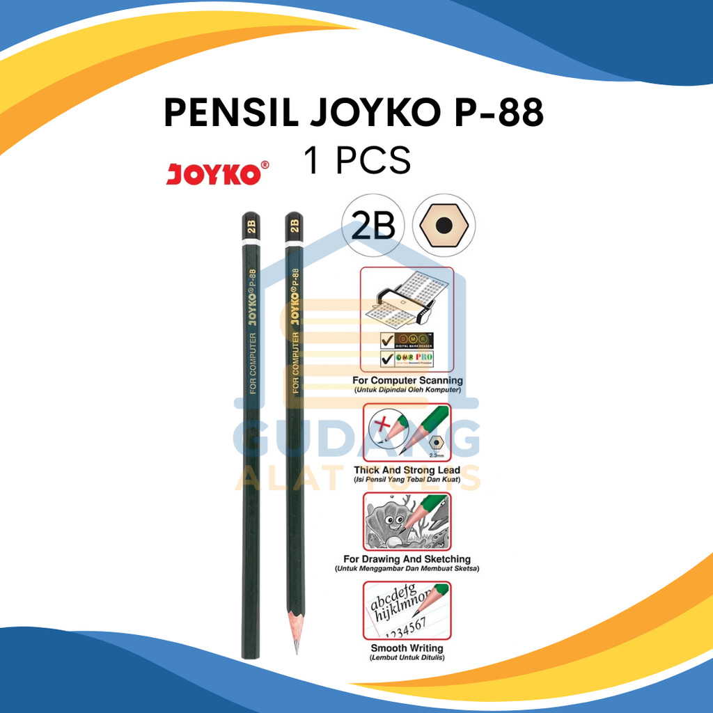 

PENSIL 2B JOYKO P-88 PER PCS