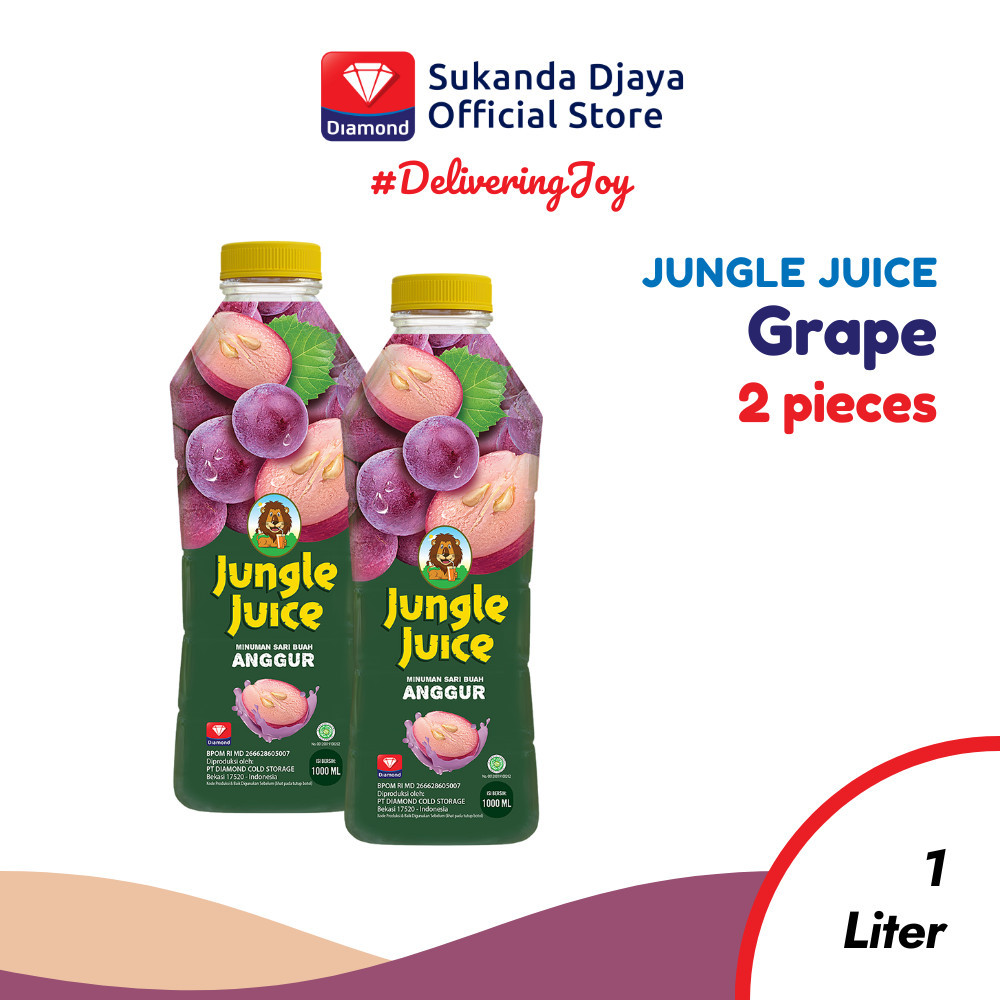 

Jungle Juice Grape 1 L - Twin Pack