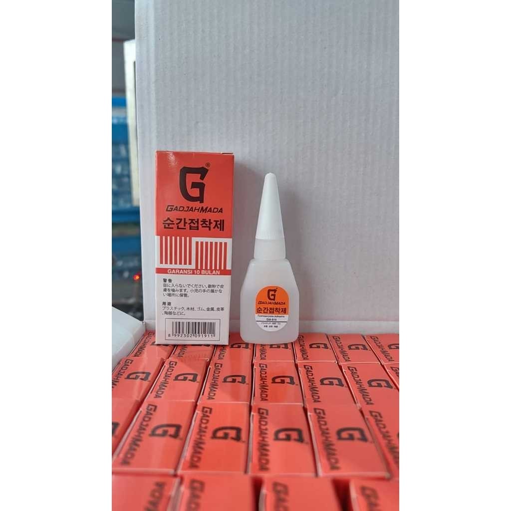 

5 Pcs Lem G Korea Cair Tetes Handsome Super Lengket Serbaguna Original