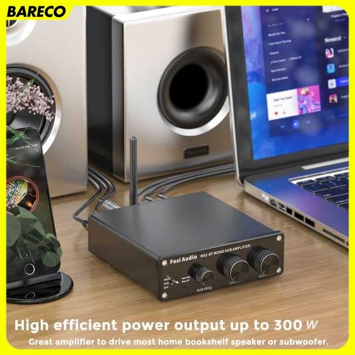 Fosi Audio Subwoofer Amplifier Mono Channel 300W TDA7498E - M01-BT